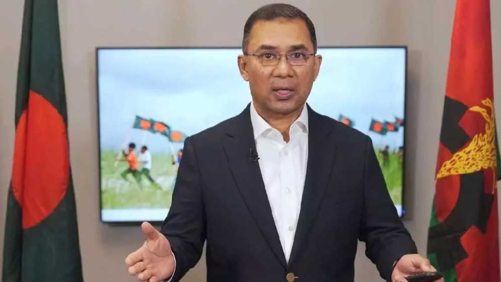 জাতির উদ্দেশে আজ সন্ধ্যায় ভাষণ দেবেন প্রধানমন্ত্রী তারেক রহমান