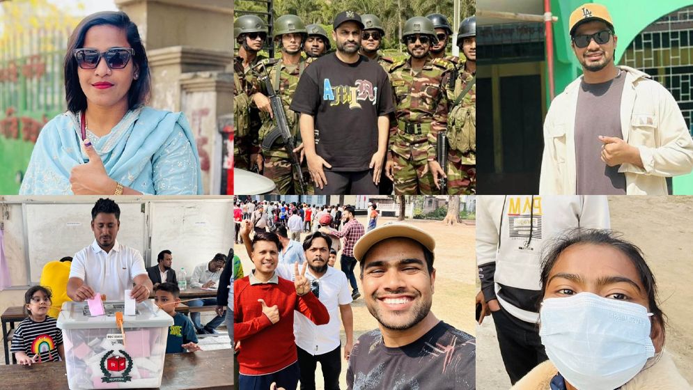 নির্বাচনী আমেজে ক্রীড়াঙ্গন, ভোট দিলেন তামিম-সোহানরা