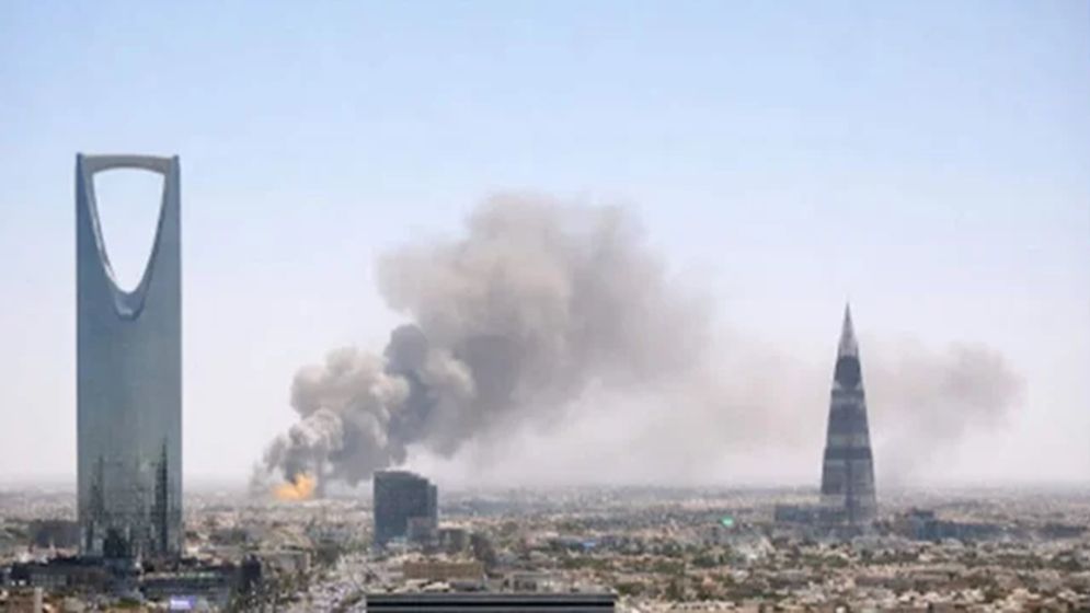 রিয়াদের কূটনৈতিক এলাকায় বিস্ফোরণ, আগুন ও ধোঁয়ায় আতঙ্ক