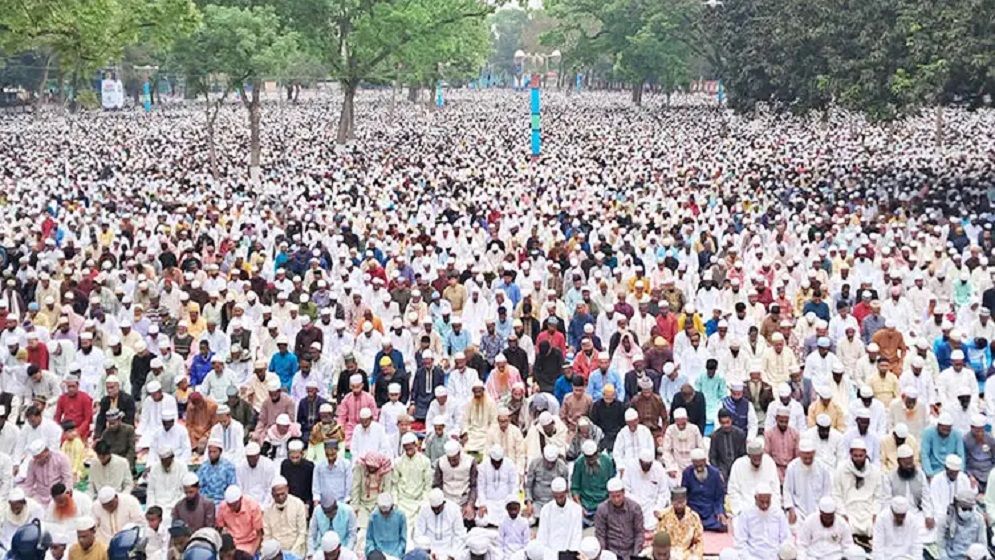 শোলাকিয়ায় ইতিহাস: রেকর্ড ৬ লাখ মুসল্লির অংশগ্রহণে ঈদের জামাত