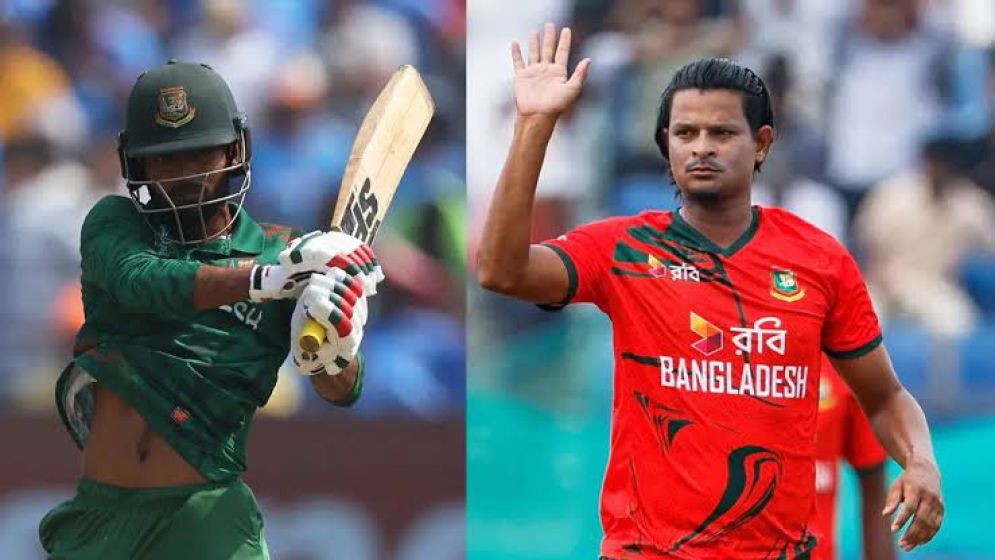 অস্ট্রেলিয়ার বিরুদ্ধে পারফরম্যান্স: র‍্যাংকিংয়ে বড় লাফ নাসুম-হৃদয়ের