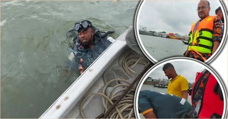 সদরঘাটে লঞ্চের ধাক্কায় ট্রলারডুবি: দুই যাত্রী নিখোঁজ, চলছে উদ্ধার