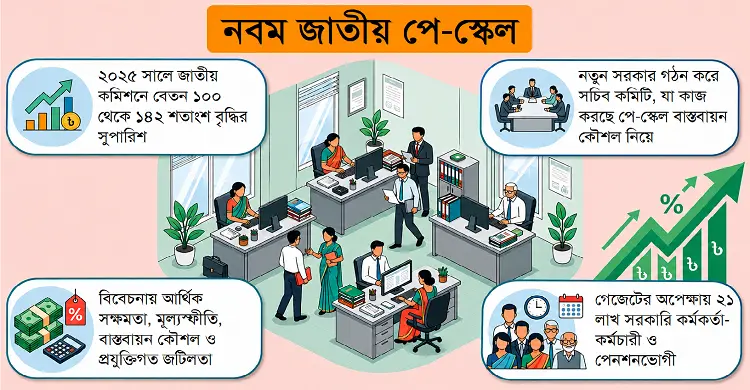 পে-স্কেল বাস্তবায়নে জটিলতা অব্যাহত, গেজেট নিয়ে অনিশ্চয়তা বাড়ছে