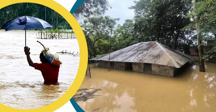 চট্টগ্রামে বন্যায় ভেসে গেল বাপ-দাদার স্মৃতি ও আজীবনের সঞ্চয়