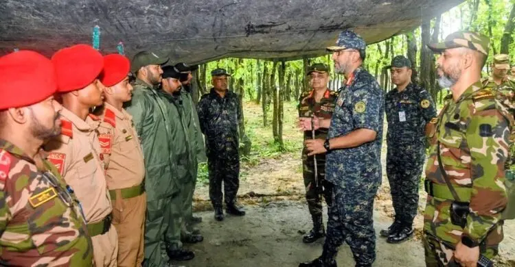 সেনাবাহিনীর মহড়ায় প্রথমবারের মতো অংশ নিল আনসার-ভিডিপি