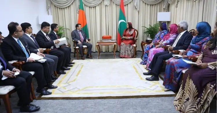 মালদ্বীপে পররাষ্ট্রমন্ত্রীর বৈঠক, বাড়ছে দ্বিপাক্ষিক সহযোগিতা