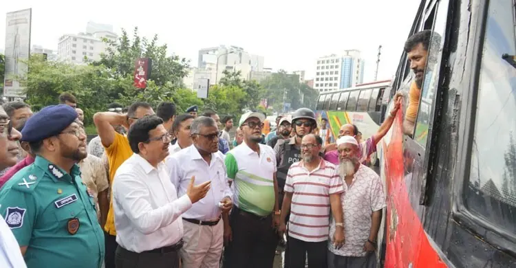 যানজট কমাতে মহাখালী থেকে পূর্বাচলে বাস স্থানান্তর শুরু
