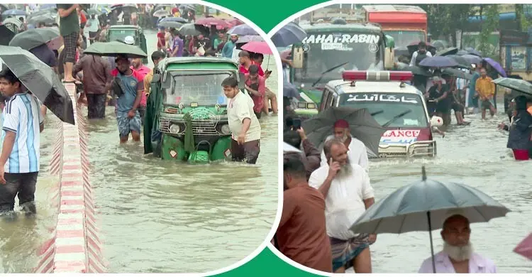 কোমরসমান পানিতে উত্তর চট্টগ্রাম, অচল যোগাযোগ ও শিক্ষা ব্যবস্থা