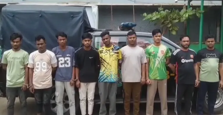 চাঁদার দাবিতে অফিসে হামলা, মূলহোতা মাইকেলসহ গ্রেফতার ৯
