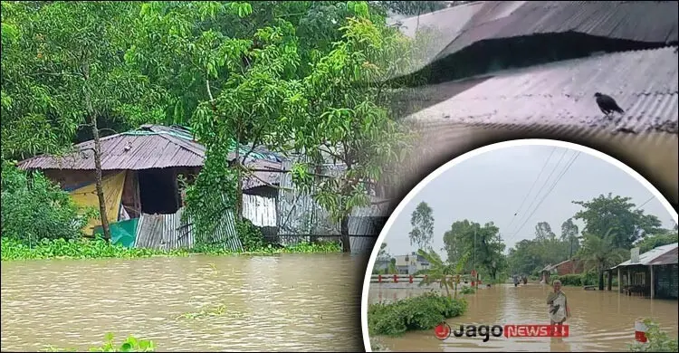 বাঁশখালীত ত্রিমুখী আক্রমণে ৩০ বছরের ভয়াবহ বন্যা
