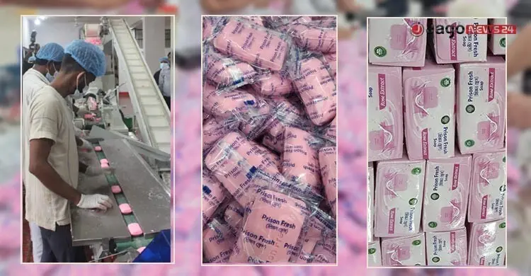কাশিমপুর কারাগারে বন্দিদের হাতে তৈরি সাবান ‘প্রিজন ফ্রেশ’