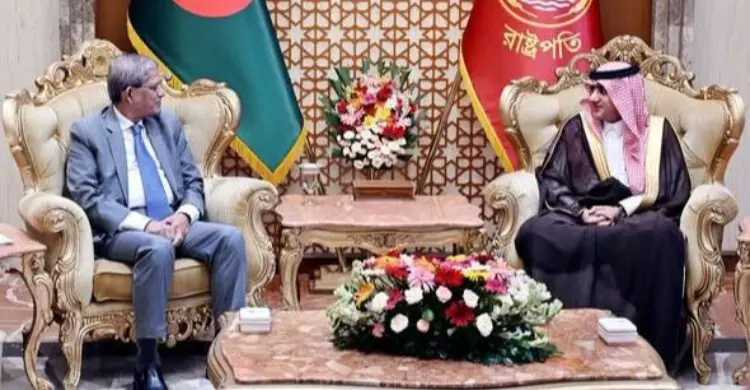 সৌদি বাদশাহ ও যুবরাজকে বাংলাদেশে আসার আমন্ত্রণ রাষ্ট্রপতির