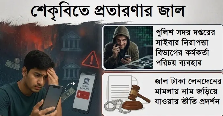শেকৃবিতে সাইবার প্রতারণা, পুলিশ পরিচয়ে লাখ টাকা হাতিয়ে নেওয়ার অভিযোগ