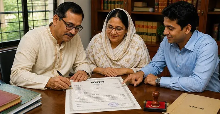 সম্পত্তি দানের পরও জীবদ্দশায় ভোগের অধিকার পাচ্ছেন বাবা-মা