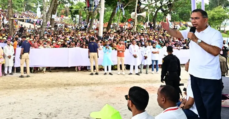 দেশের উন্নয়নে বিএনপি সরকারের ওপর আস্থা রাখার আহ্বান তারেক রহমানের