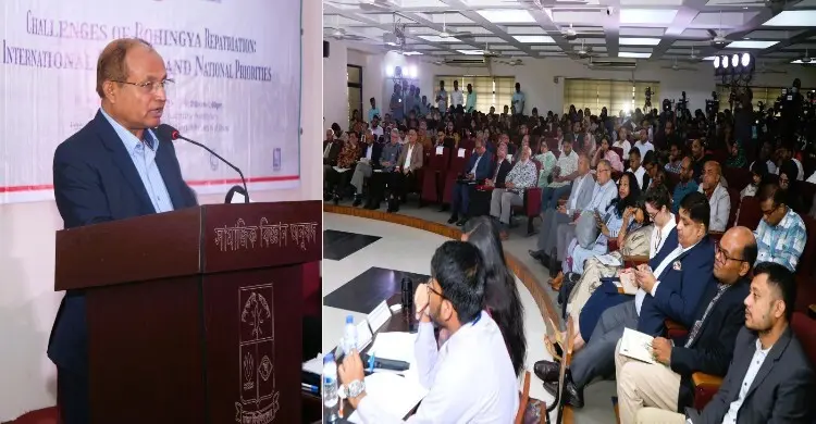 রোহিঙ্গা সংকটের টেকসই সমাধান মিয়ানমারে প্রত্যাবাসন: ঢাবি উপাচার্য