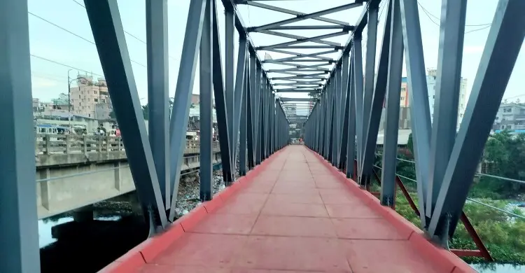 রেকর্ড সময়ে মেরামত, কামরাঙ্গীরচরের লোহার ব্রিজ এখন শুধু পথচারীদের