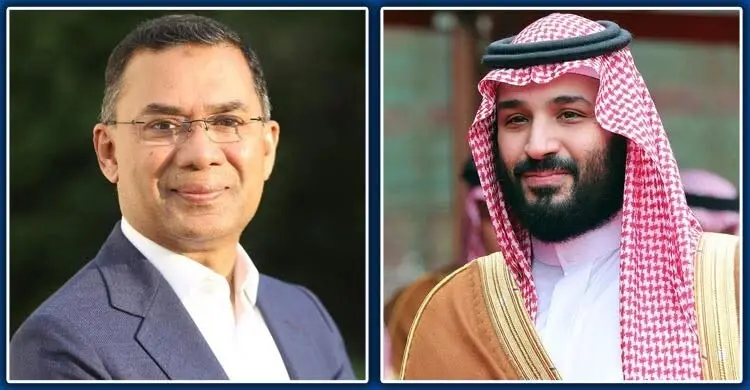 জেদ্দায় সৌদি পররাষ্ট্রমন্ত্রীর হাতে প্রধানমন্ত্রী তারেকের চিঠি