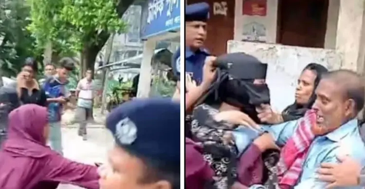 বড় ভাইয়ের স্ত্রী নিয়ে থানার ভেতরই দুই ভাইয়ের হাতাহাতি, আহত ৫