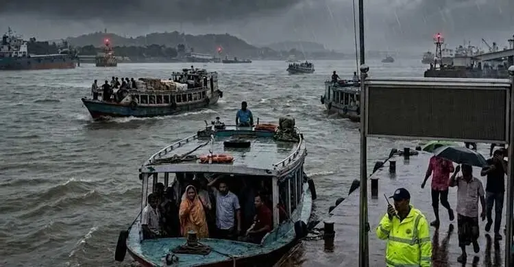 উপকূলীয় সাত অঞ্চলে দমকা হাওয়ার পূর্বাভাস, নদীবন্দরে সতর্কসংকেত