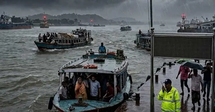 ৬০ কিমি বেগে ঝড়ো হাওয়ার সম্ভাবনা, সতর্ক সংকেত জারি