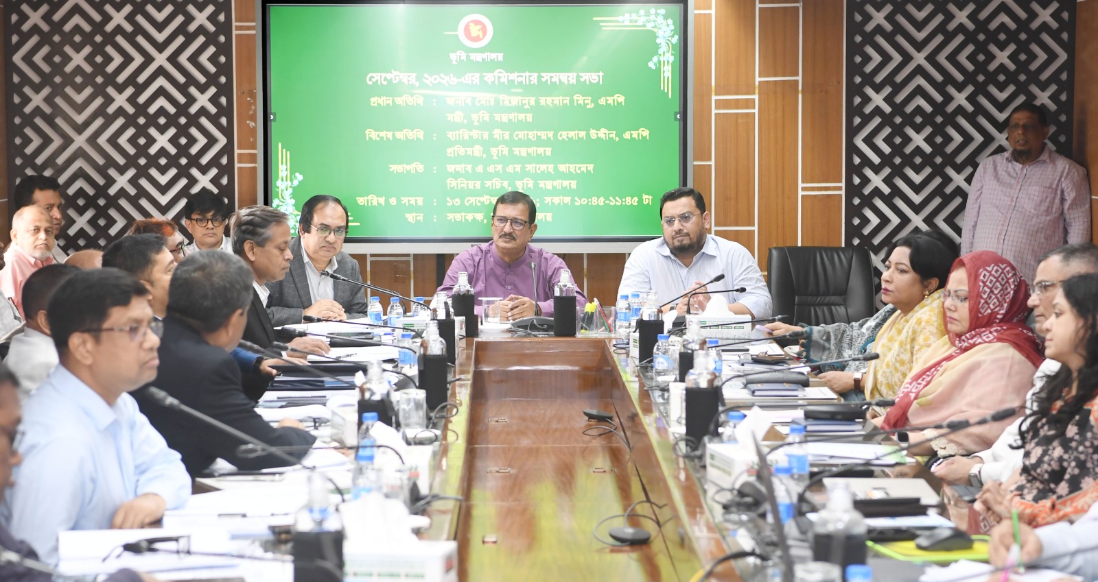ফসলি জমি ও সরকারি সম্পত্তি রক্ষায় জিরো টলারেন্স
