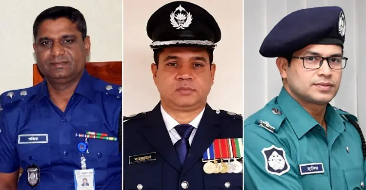 দায়িত্বে অবহেলার দায়ে অতিরিক্ত ডিআইজিসহ চার পুলিশ কর্মকর্তা বরখাস্ত