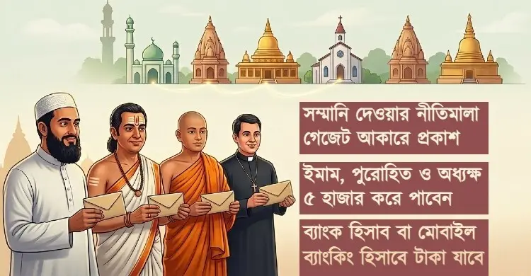 জাল সনদে ইমাম-পুরোহিতের সম্মানি নিলে যাবজ্জীবন, ফেরতও দিতে হবে টাকা