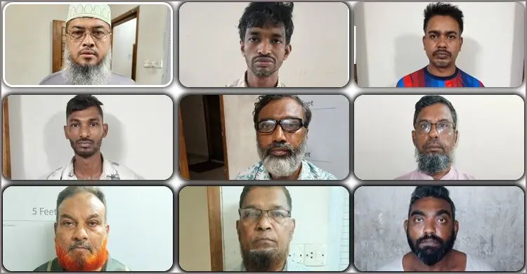 সোনা কেনার টাকা ডাকাতির রহস্য উন্মোচন, সাবেক ৩ সেনাসদস্যসহ গ্রেফতার ৯