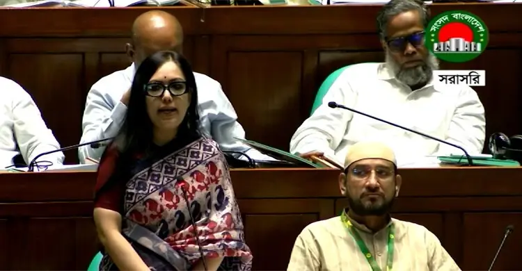 সংসদে ভিন্নমত প্রকাশের কোনো সুযোগ নেই বলে ক্ষোভ রুমিন ফারহানার