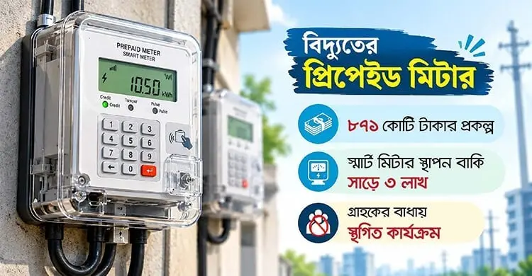 ডিমান্ড চার্জের শঙ্কায় মিটার বিরোধিতা, থমকে গেল সাড়ে তিন লাখ স্মার্ট মিটার