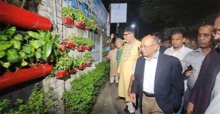 বাঁশবাড়ি কলোনির পরিচ্ছন্ন-সবুজ আদর্শ দেশজুড়ে ছড়াবে: বনমন্ত্রী