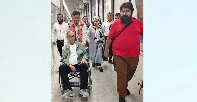 বিদেশে চিকিৎসা শেষে দেশে ফিরলেন বিএনপি নেতা মির্জা আব্বাস